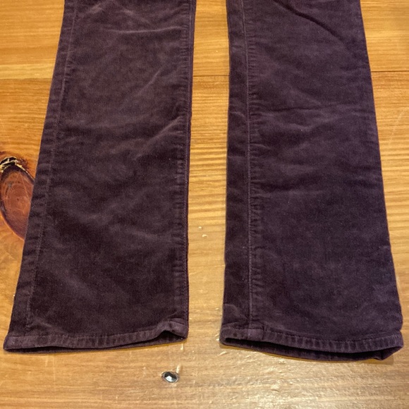 AG JEANS 26 The Stevie Slim Straight Fine Waled Jeans Jegging GOLDSCHMIED - Picture 4 of 9